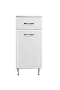Комод Stella Polar Концепт 36 SP-00000152 с корзиной для белья, белый