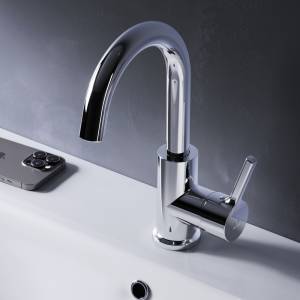 Смеситель для раковины AM.PM X-Joy F85B02700 с поворотным изливом, хром