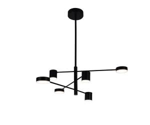 Большая светодиодная люстра на штанге Kink Light Мекли 07650-6D,19(3000K)