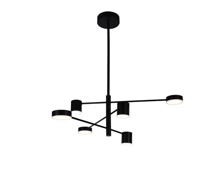 Большая светодиодная люстра на штанге Kink Light Мекли 07650-6D,19(3000K)