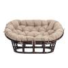Диван Tetchair Мамасан Tetchair Мамасан 25867 античный черно-коричневый/меланж фото 4