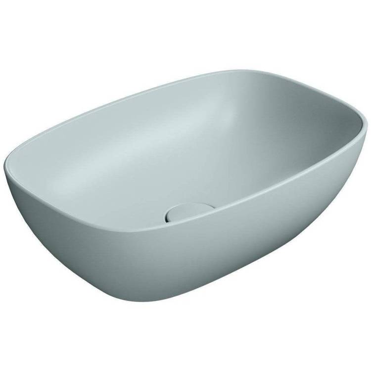 Раковина GSI Nubes 978415 50 см, голубая матовая