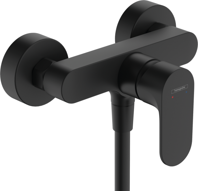 Смеситель для душа Hansgrohe Rebris S 72643670 черный матовый