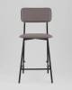 Стул полубарный Stool Group Mikkie HPB-2317 HAB1-10 серый фото 3