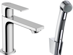 Смеситель для раковины Hansgrohe Rebris E 72216000 с гигиеническим душем