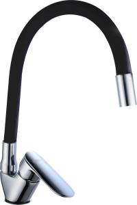 Смеситель для кухни BOOU B8274-10F-E307A чёрный, хром