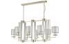 Подвесная люстра Crystal Lux Nicolas SP8 L1000 GOLD/WHITE