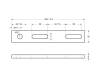 Кронштейны для крепления ножек BelBagno BB06-EAGLE-SUP-1500 фото 3