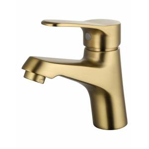 Смеситель для раковины Wonzon & Woghand WW-A40212-BG брашированное золото