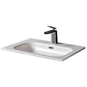 Раковина Armadi Art Vallessi 838-060-WG моноблок, 60 см, белая глянцевая