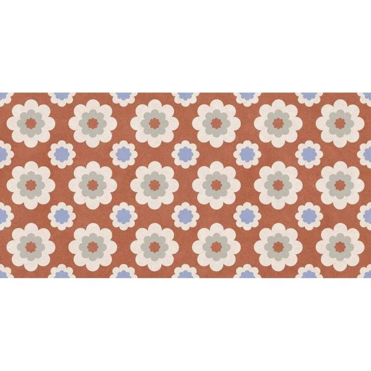 Декор Piemme Valentino Homey 5241 Flower Cotto Nat/Ret 60x120