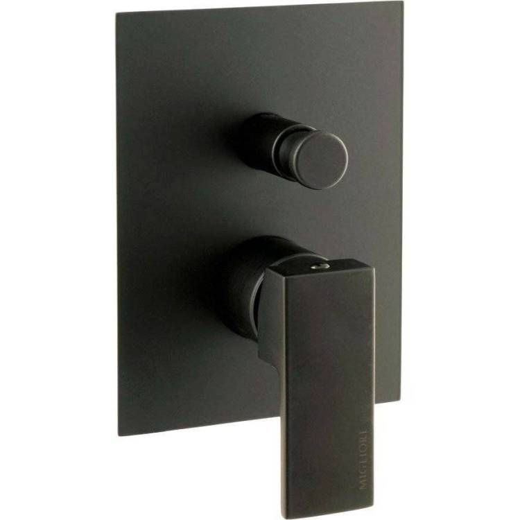 Смеситель для ванны Migliore Kvant 30439 с внутренней частью, черный