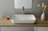 Раковина Isvea Sott'Aqua 10SQ50060SV белая, 60x38 фото 4