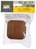 Выключатель 1-клавишный IEK Glory EVH10-K24-10 дуб фото 6