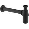 Сифон для раковины Remer 970114NO Латунь, Черный матовый