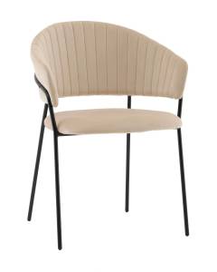 Стул Stool Group Бруно AV 433-H06-08 кремовый, велюр