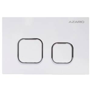 Кнопка смыва Azario New-TS AZ-ABS-002-W белая