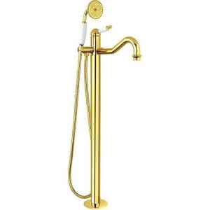 Смеситель для ванны Migliore Oxford 19558 напольный, с внутренней частью, золотой
