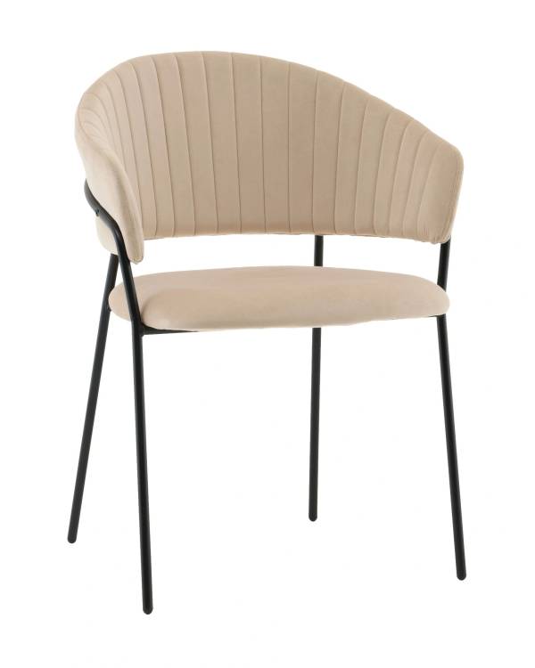 Стул Stool Group Бруно AV 433-H06-08 кремовый, велюр
