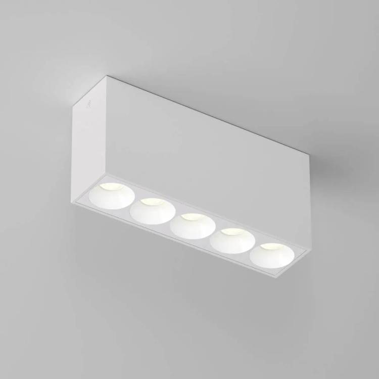 Потолочный светодиодный светильник Elektrostandard Block 25108/LED 10W 3000K белый