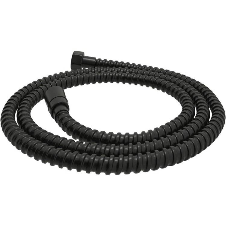 Душевой шланг Wasserkraft Elbe A240 7400, черный матовый, 150 см