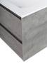 Тумба с раковиной Belbagno Kraft 39 KRAFT 39-700/390-2C-SO-CG 70x39x50 Cemento Grigio подвесная с двумя выкатными ящиками фото 9