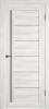 Межкомнатная дверь Владимирская Фабрика Дверей Atum 1 Nord Vellum стекло White Cloud 700x2000