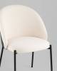 Стул Stool Group Adelinde DC1153-2 AT3228-22 +PU808-13 бежевый с зеленой экокожей фото 3