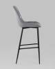 Набор из 2 барных стульев Stool Group Флекс AV 405-V12-08 (B) X2 серый, велюр фото 3