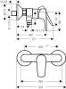 Смеситель для душа Hansgrohe Talis E 71760670 фото 2