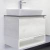 Мебель для ванной Comforty Прага-60 дуб белый фото 2