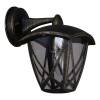 Уличный настенный светильник Reluce 08302-9.2-001SJ Top mount BKG фото 2