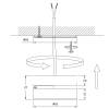 Потолочный светодиодный светильник Arte Lamp Vela A2511PL-1BK фото 6