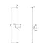 Душевая штанга Iddis Optima Home OPH70C0i17 хром фото 4