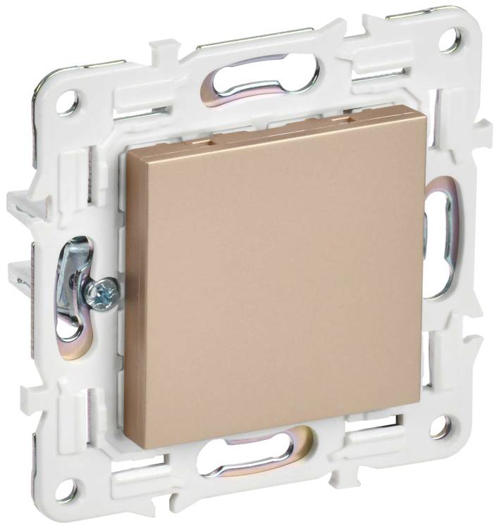 Заглушка с суппортом IEK Skandy SK-PL10-K98 песочный