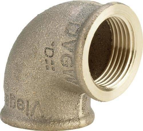 Отвод Viega 90 бронза Rp-резьба 3090 1 1/2 x 1 1/2 269197