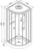Душевая кабина AvaCan D01SEL с электрикой, 100x100x220 фото 13