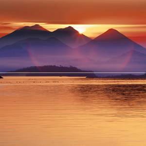 Панно Ceramica Classic Sunset P2-1D278 40x40