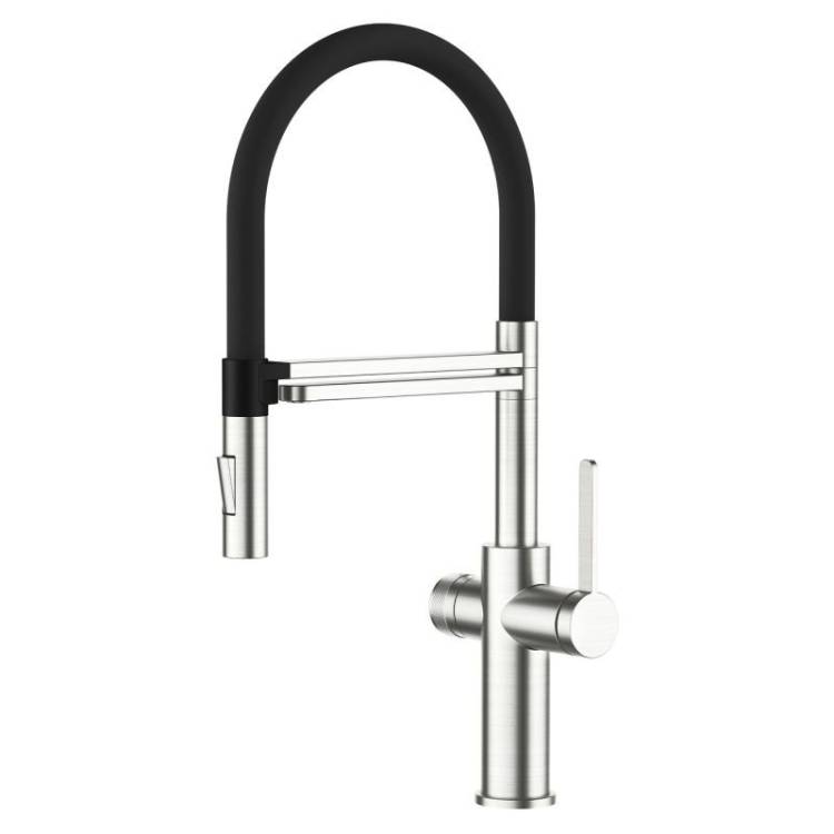 Смеситель для кухни Agger Elegant A3252500 с гибким изливом, хром