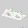 Светильник встраиваемый Crystal Lux CLT 002C2 WH V2