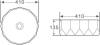 Раковина BelBagno BB1409H301 чёрная фото 3