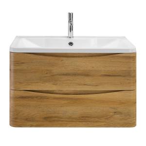 Тумба с раковиной BelBagno Albano 80 напольная, rovere rustico