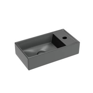 Раковина Ceramica Nova Element CN6051LMDH 42 см, антрацит матовая