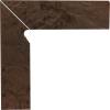 Плинтус Paradyz Semir Brown Цоколь Левый (B+A) 8.1x30