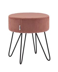 Пуф Stool Group Спейси vd-spacy-cl-coral коралловый, велюр рельефный