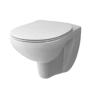 Унитаз подвесной Damixa Willow DX15C1700SC белый, с крышкой-сиденьем микролифт