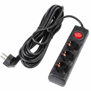 Удлинитель Uniel Ultra S-GCU3-7B Black