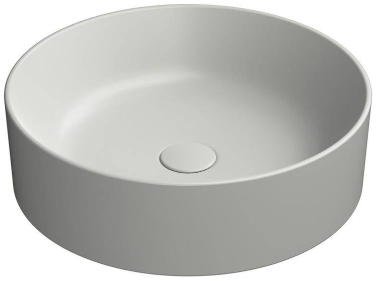 Раковина GSI Kube X 942717 серый матовый, 45x45