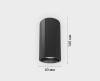 Потолочный светильник Italline IT08-8028 black 3000K фото 2