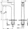 Смеситель для раковины Lemark Evitta LM0509C фото 4